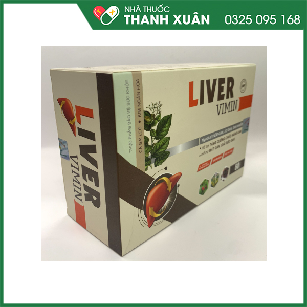 Liver Vimin hỗ trợ giải độc, thanh nhiệt, mát gan